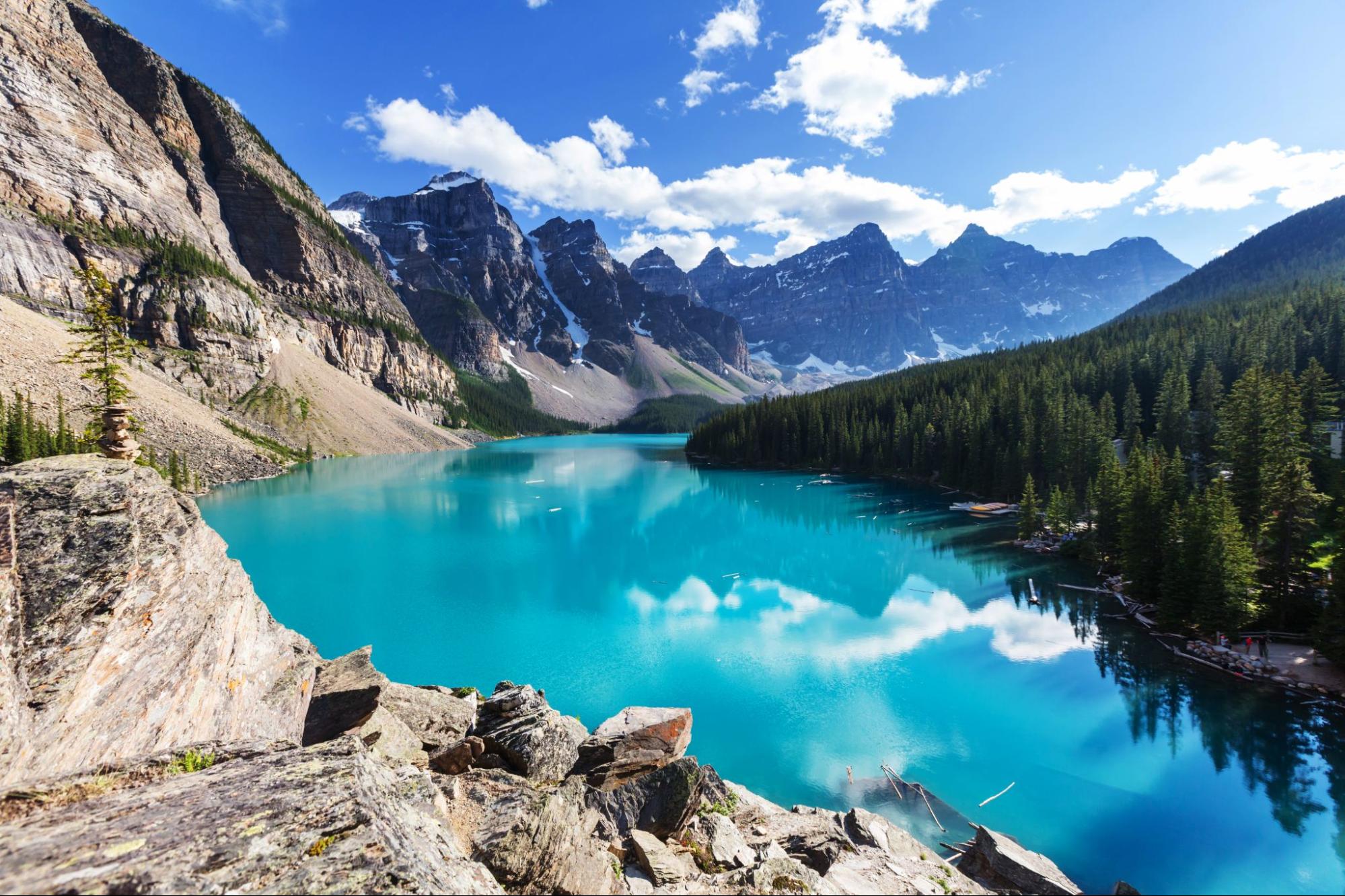 Lago Moraine, Canadá: todo lo que debes saber para visitar este lago en ...