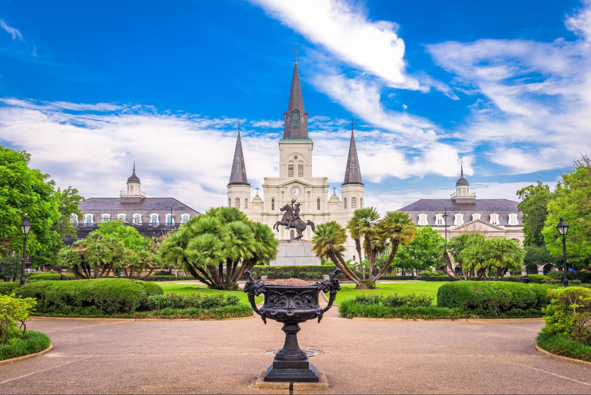 catedral de san luis de nueva orleans